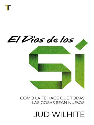 cover image of El Dios de los sí